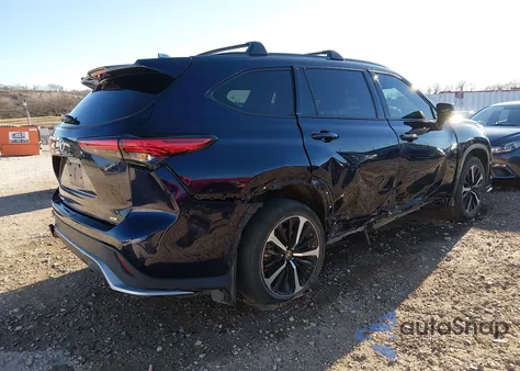 2021 Toyota Highlander Xse from USA, damaged, VIN 5TDLZRAH6MS084677
